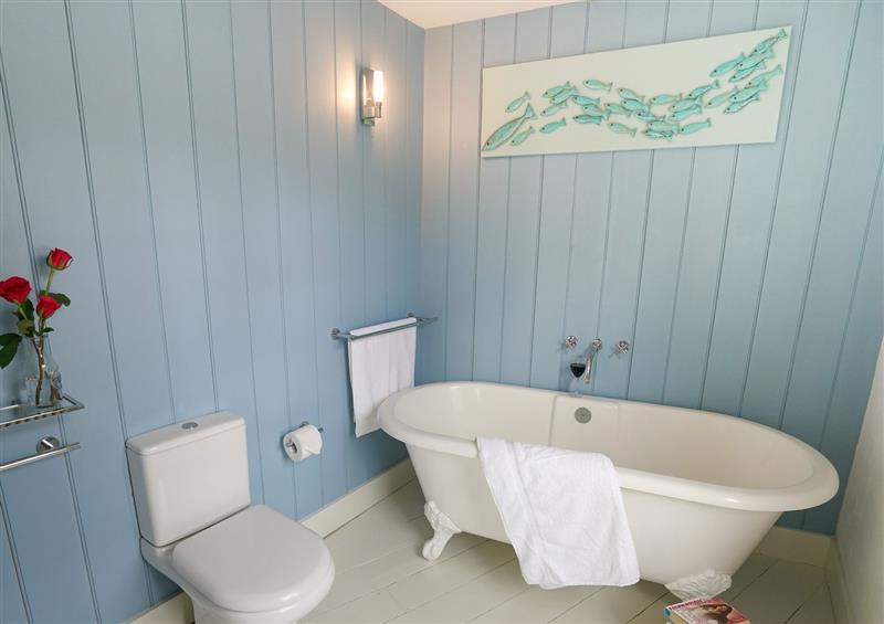 This is the bathroom at Sandpiper Cottage, Aldeburgh, Aldeburgh