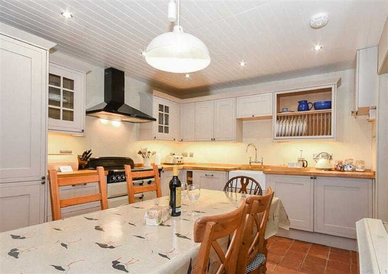 The kitchen at Sandpiper Cottage, Low Newton-by-the-Sea