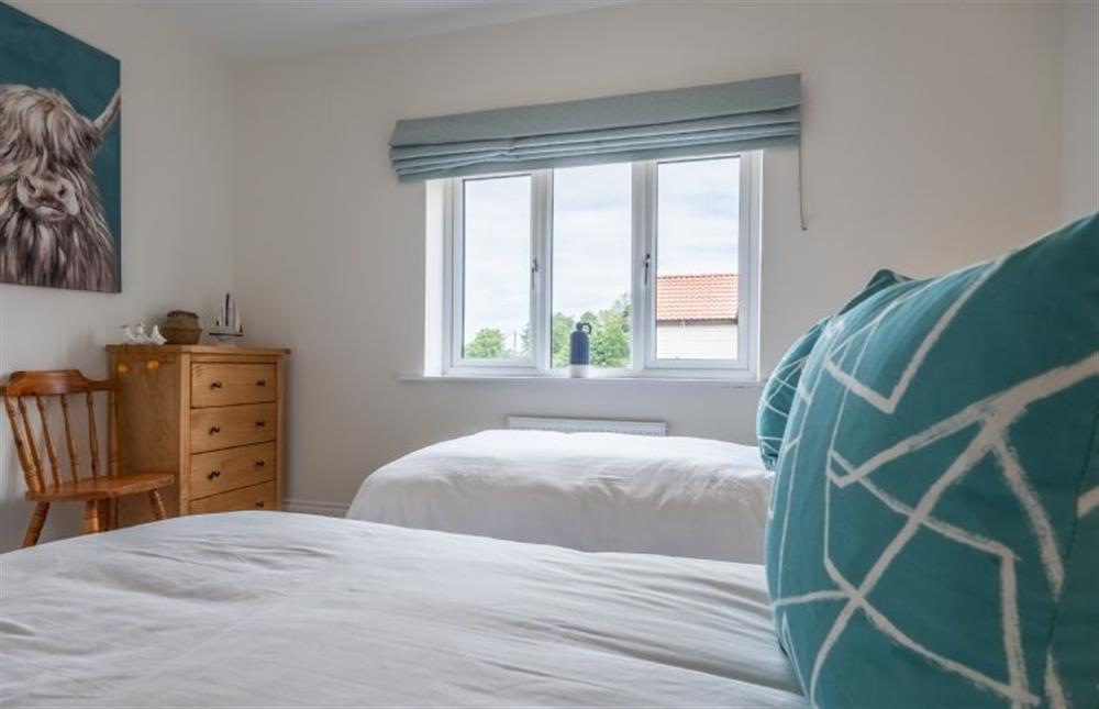 Bedroom two - twin option at Sandpiper House, Ingoldisthorpe near Kings Lynn