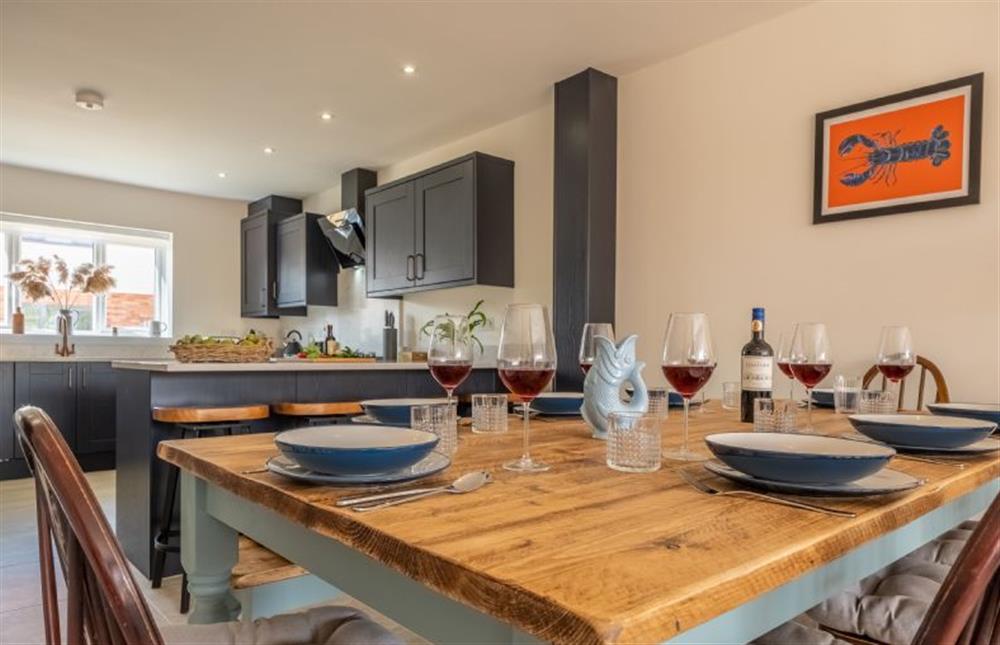 Looking back at the kitchen from the dining area (photo 2) at Sandpiper House, Ingoldisthorpe near Kings Lynn
