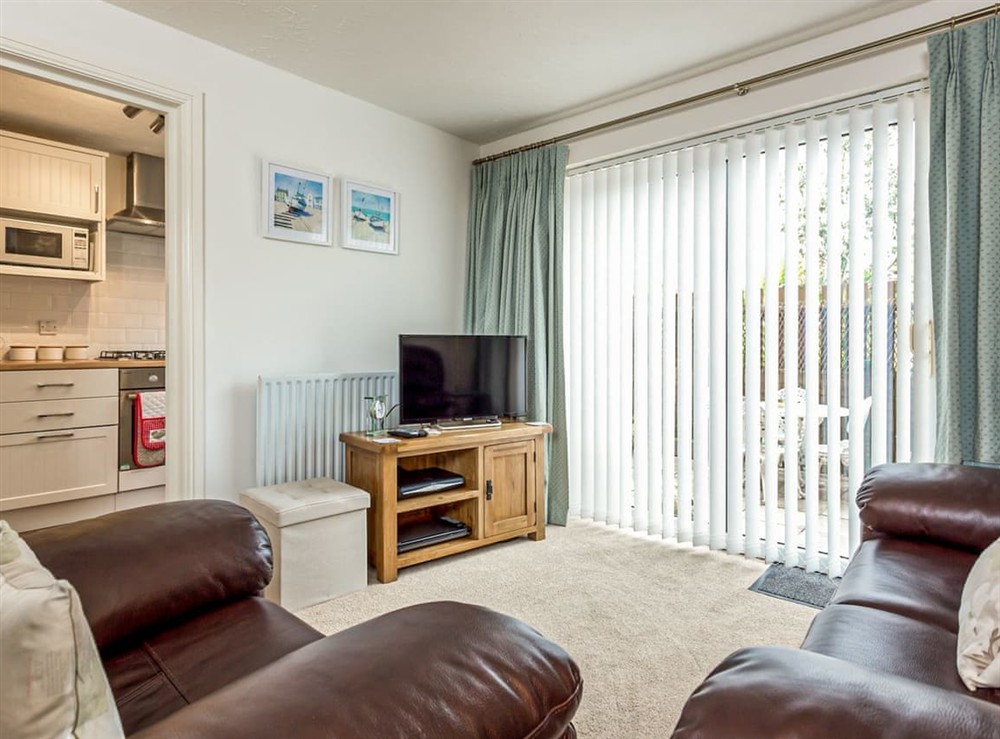 Living room at Sandpiper in Poole, Dorset