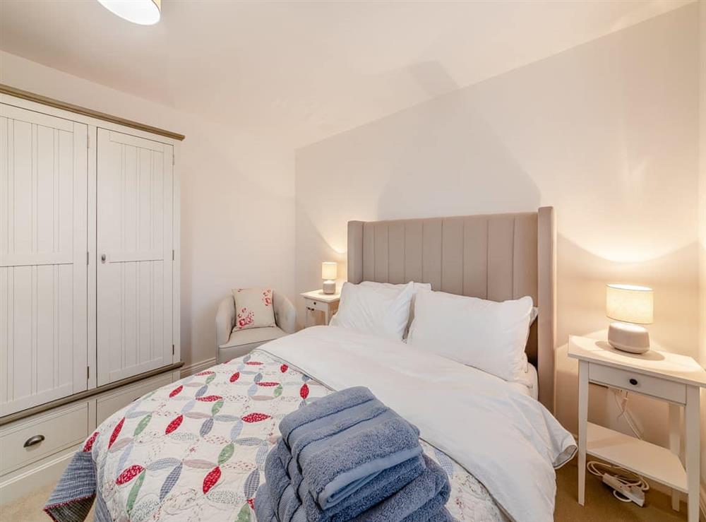 Double bedroom at Sandpiper Rest in Ellington, near Druridge Bay, Northumberland