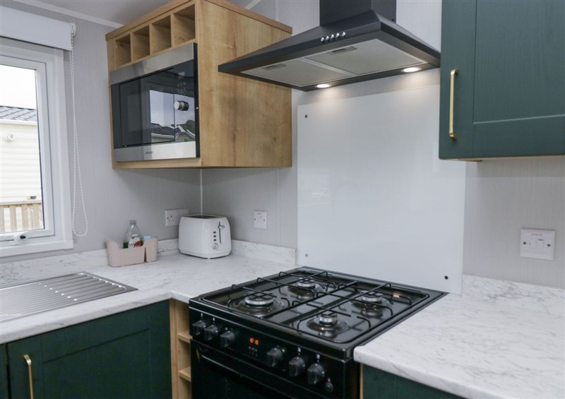 The kitchen at Sandpiper, St Bees