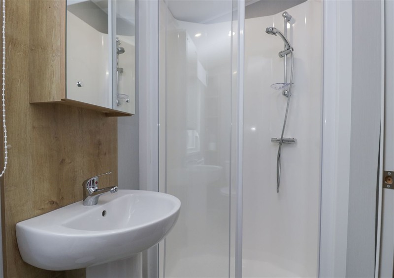 This is the bathroom at Sandpiper, St Bees