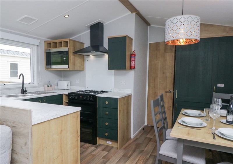 This is the kitchen at Sandpiper, St Bees