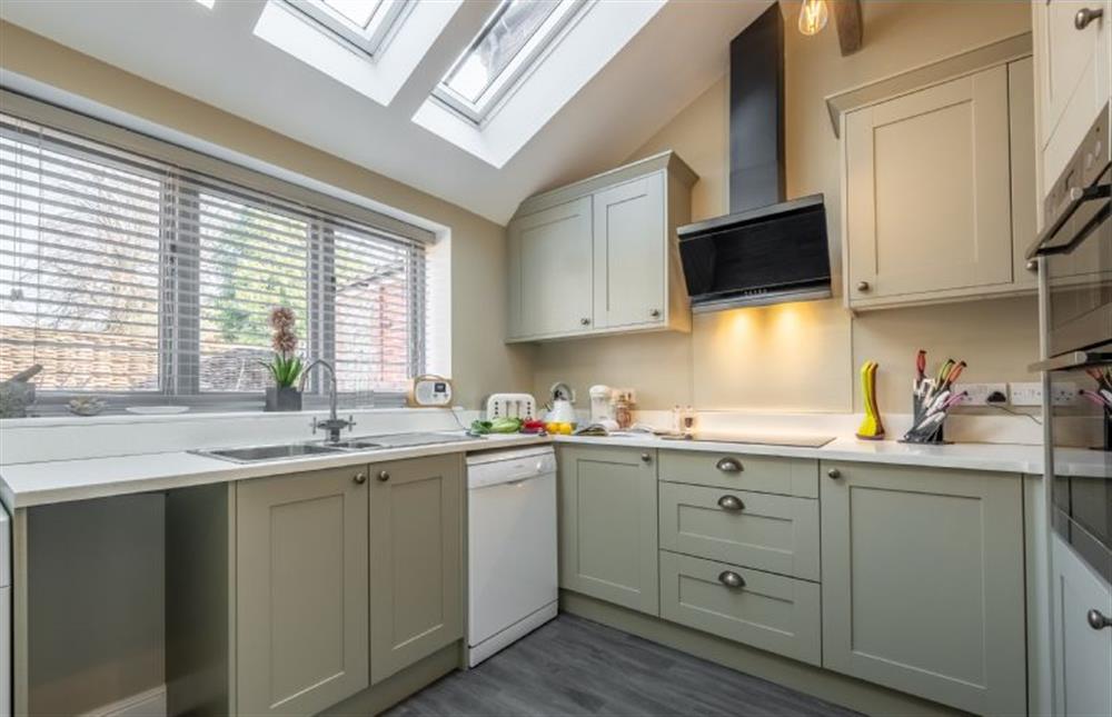 Sandpiperfts Cottage: Light and Airy Kitchen. at Sandpipers Cottage, South Creake near Fakenham
