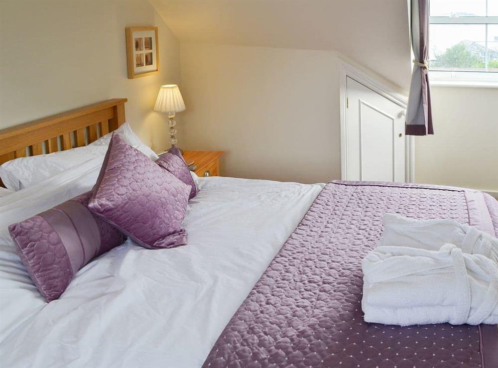 Double bedroom at Sandpipers in Padstow, Cornwall