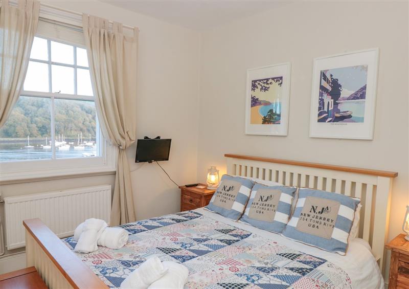 One of the bedrooms at Sandquay View, Dartmouth