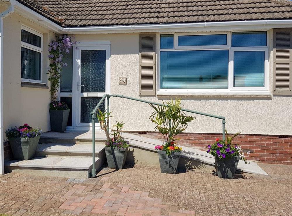 Entrance ramp to the property at Sandringham Heights in Paignton, Devon