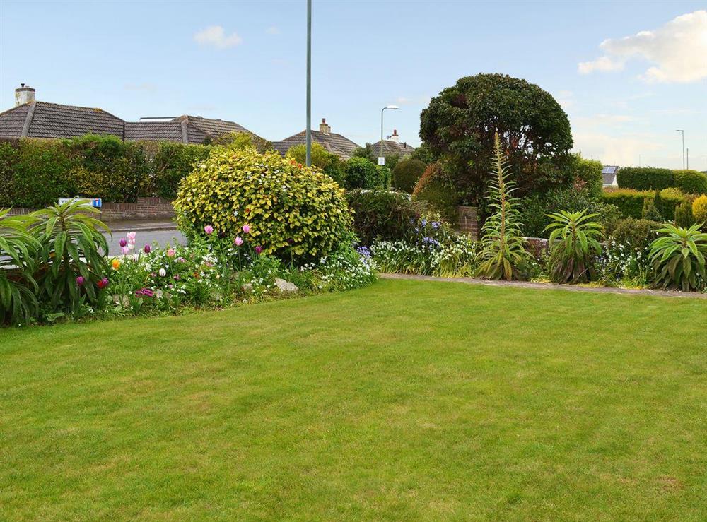 Garden at Sandringham Heights in Paignton, Devon