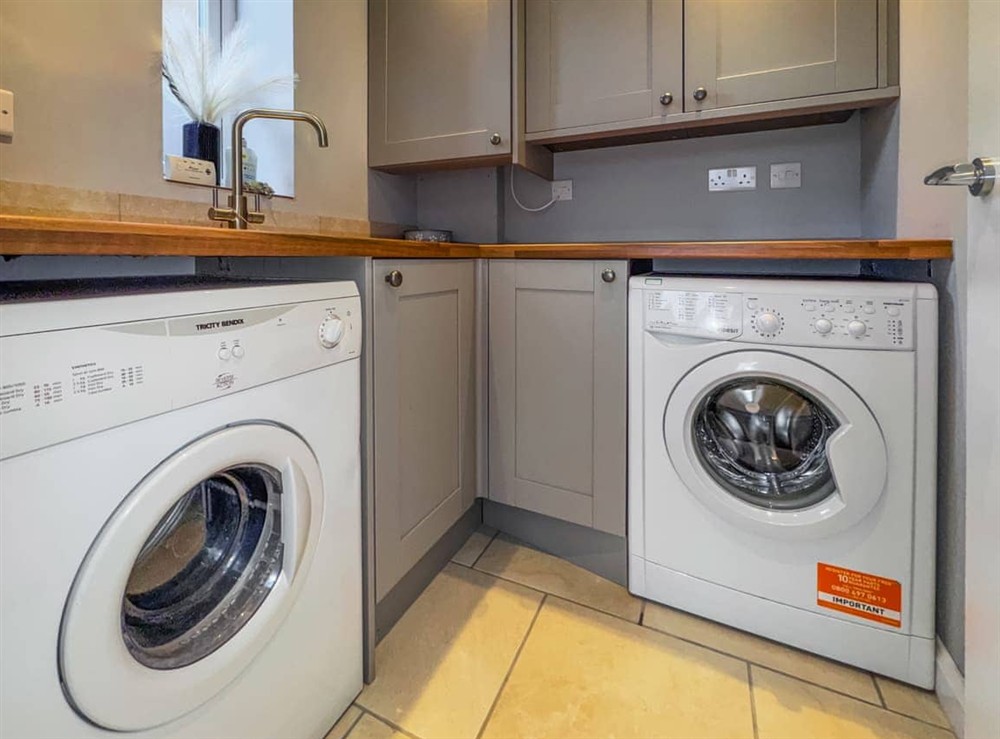 Utility room at Sandringham House in Heacham, Norfolk