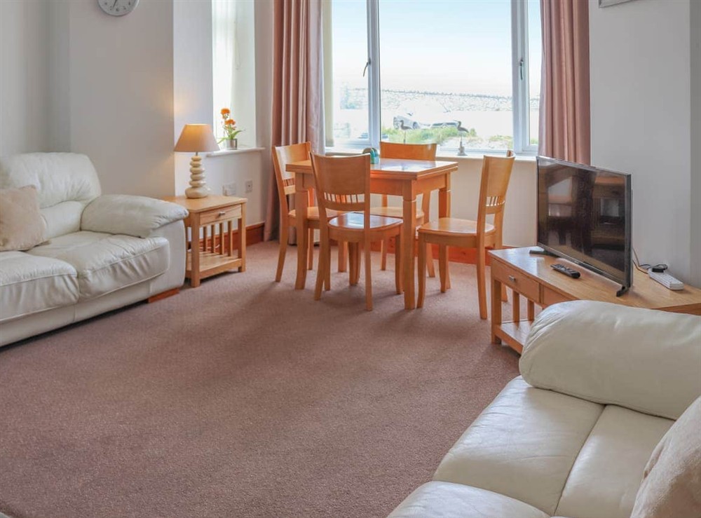 Living area at Sands in Caernarfon, Gwynedd