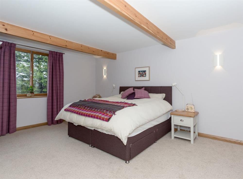 Double bedroom at Sands Farm Cottage in Luddendenfoot, near Hebden Bridge, West Yorkshire