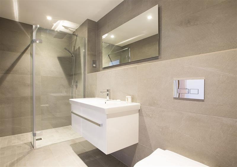 This is the bathroom at Sandsifters II, Carbis Bay