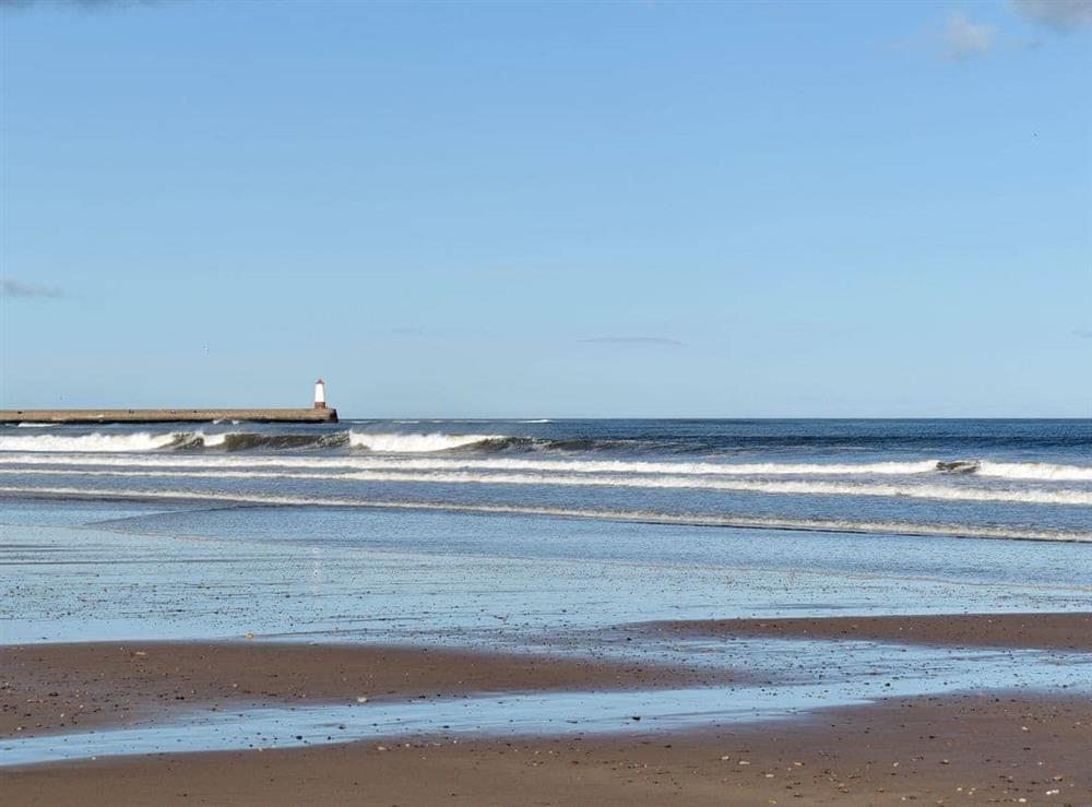 Beautiful surrounding beaches at Sandstell Point in Spittal, Berwick-upon-Tweed, Northumberland