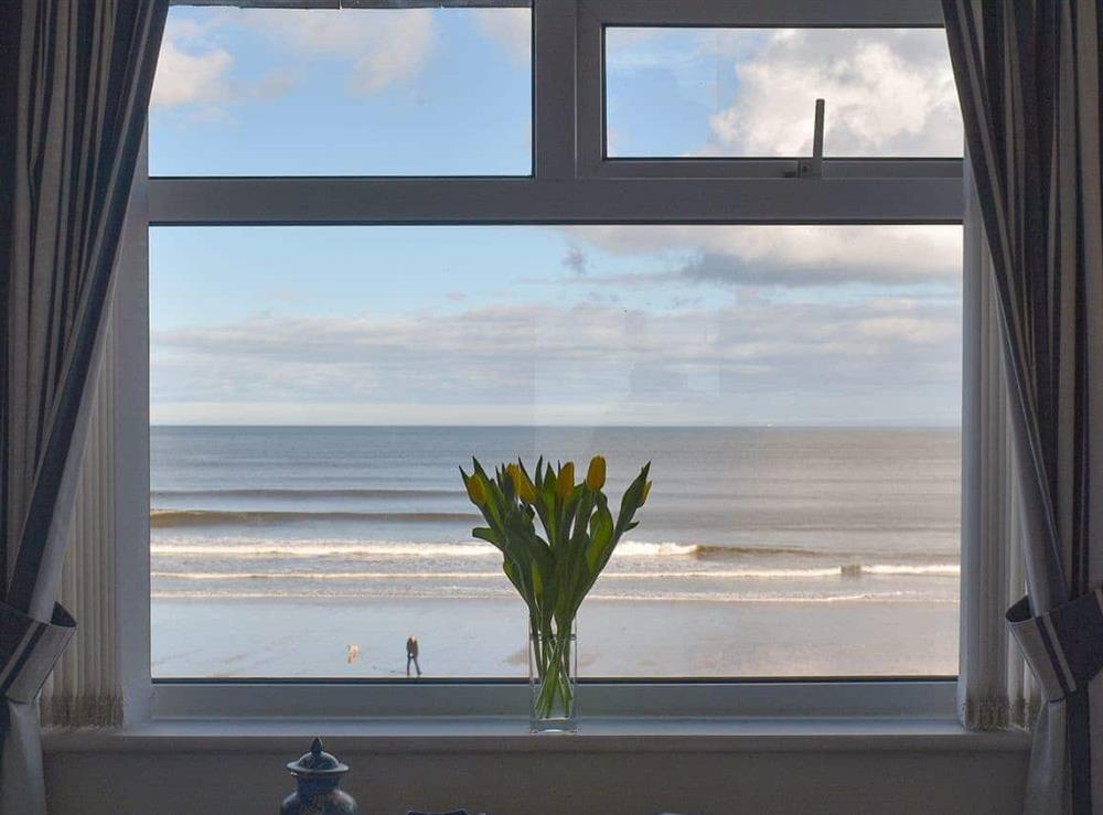 Fabulous view from the double bedroom at Sandstell Point in Spittal, Berwick-upon-Tweed, Northumberland
