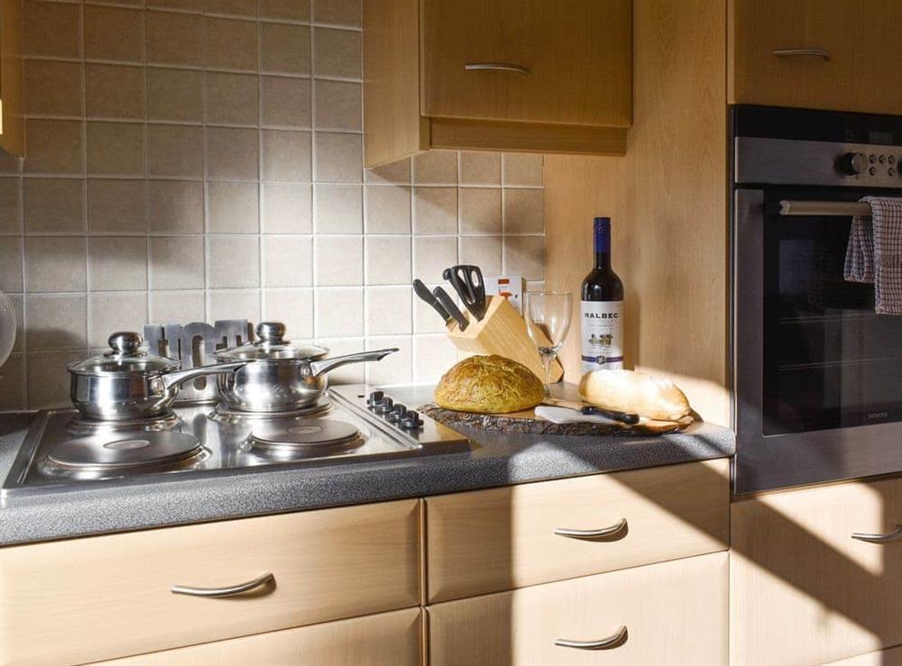 Well-equipped fitted kitchen at Sandstell Point in Spittal, Berwick-upon-Tweed, Northumberland