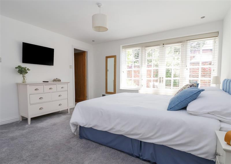 One of the 3 bedrooms at Sandstone Cottage, West Kirby