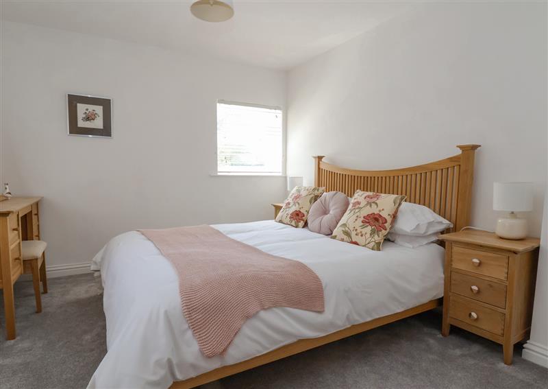 One of the bedrooms at Sandstone Cottage, West Kirby