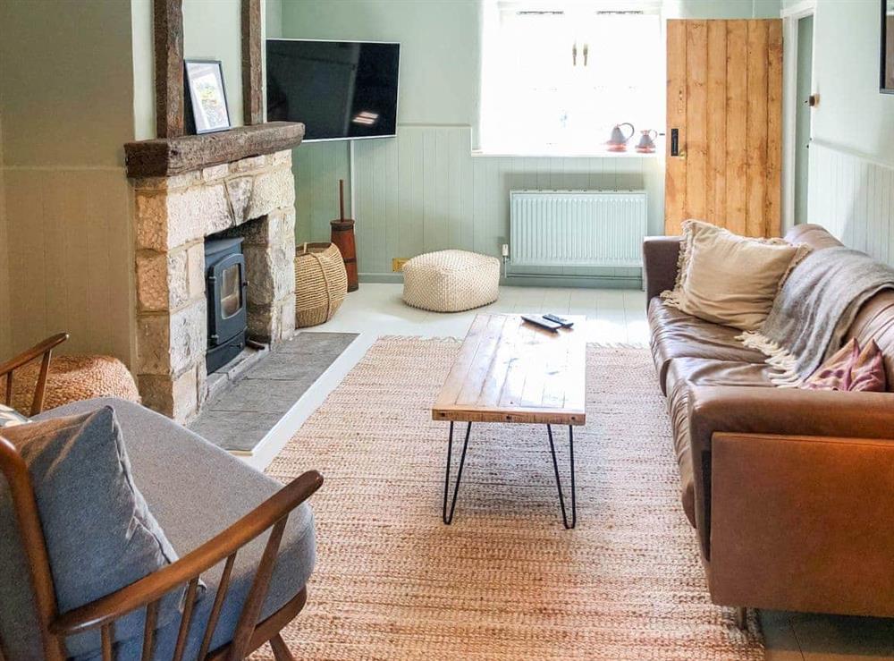 Living room at Sandstones in Niton, Isle of Wight