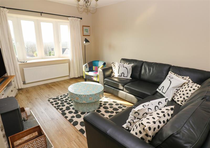 Relax in the living area at Sandtop, Tenby