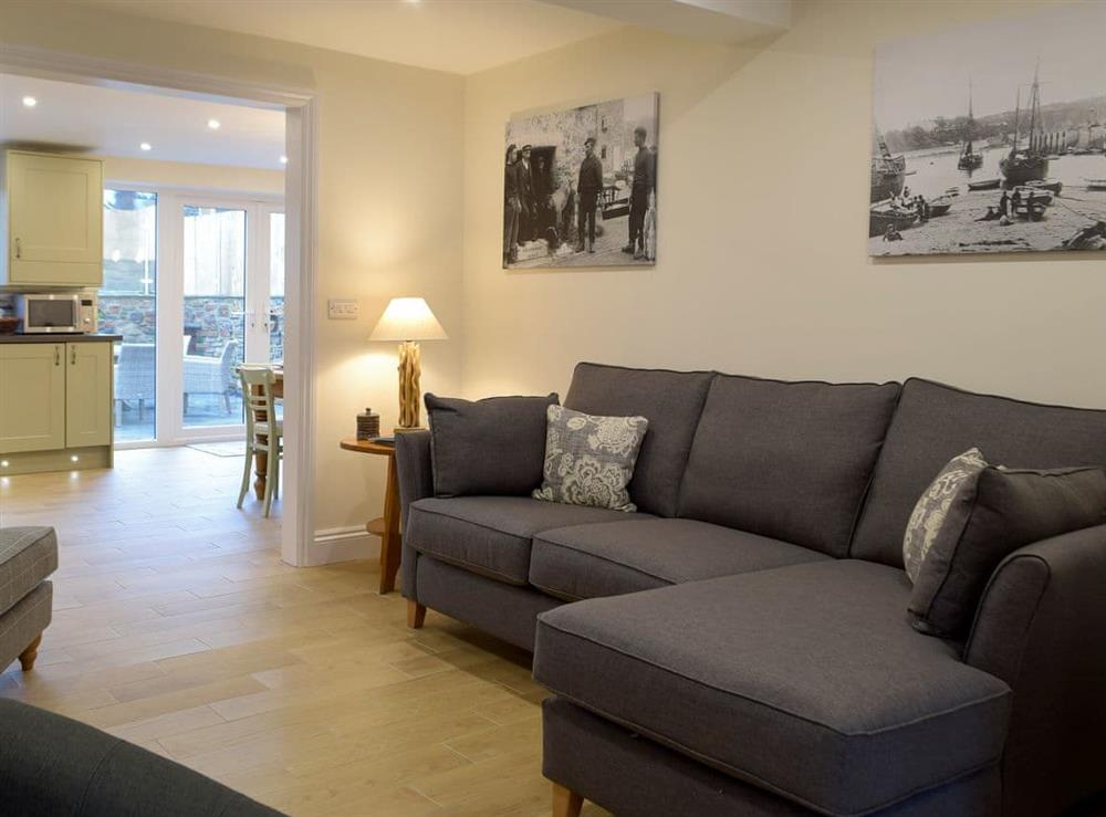 Bright and airy open plan living space (photo 3) at Sandunes in Tenby, Dyfed