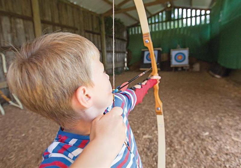 Archery at Sandy Balls Holiday Village in Godshill, Fordingbridge