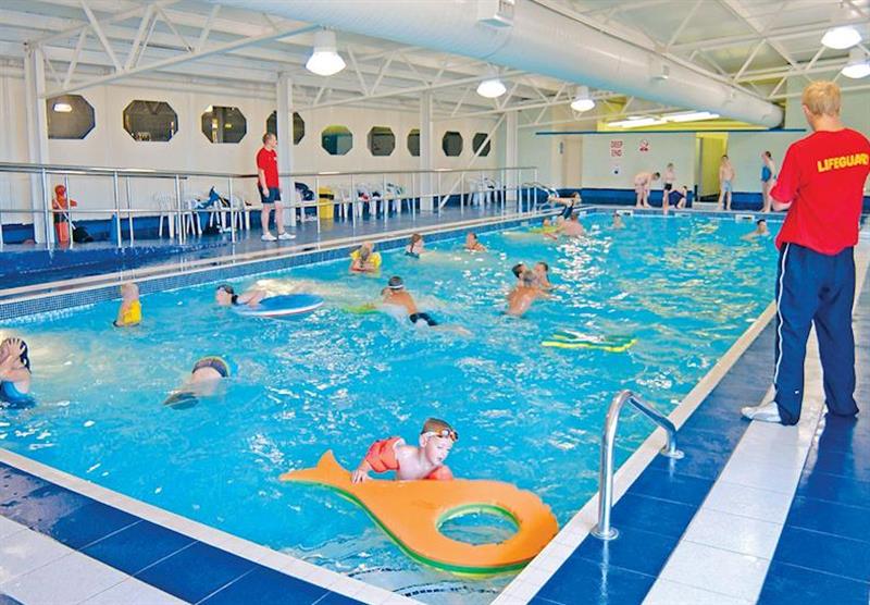 Indoor heated swimming pool at Sandy Bay in North Seaton, Northumberland
