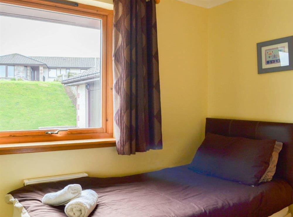 Twin bedroom at Sandy Beach in Nairn, Morayshire