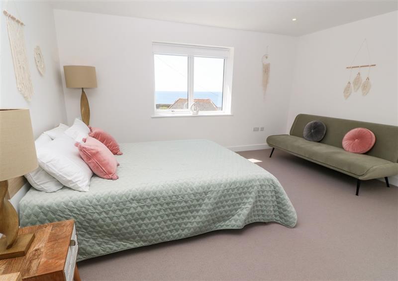 One of the bedrooms at Sandy Cove, Praa Sands