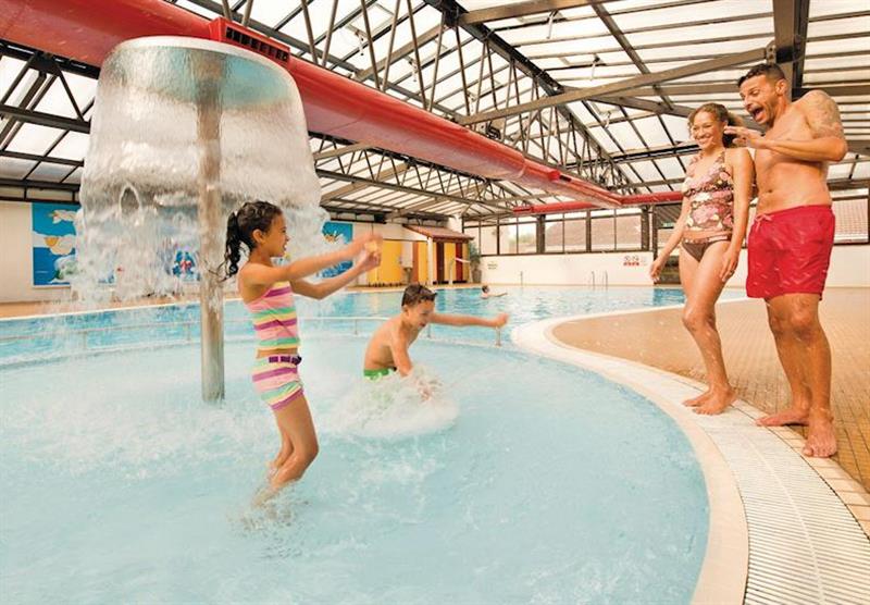 Indoor heated swimming pool (photo number 6) at Sandy Glade Holiday Park in Burnham-on-Sea, Somerset