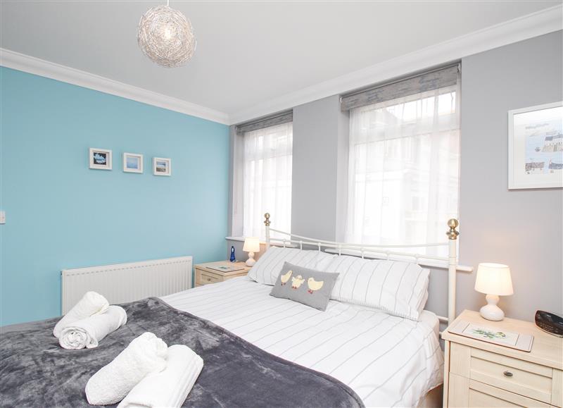 One of the 2 bedrooms at Sandy Haven, Swanage