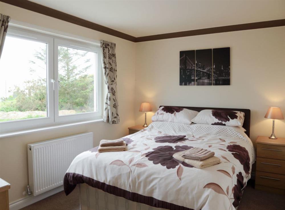 Double bedroom at Sandy Lane in Southerness, Dumfriesshire