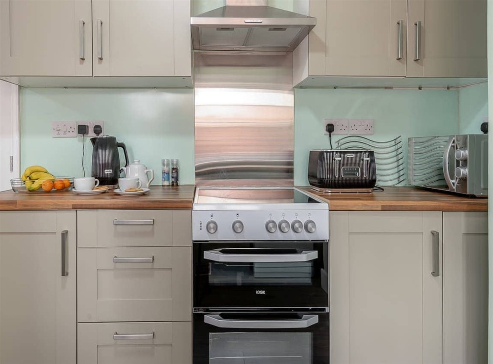 Kitchen at Sandy Lodge in Chapel St Leonards, Lincolnshire