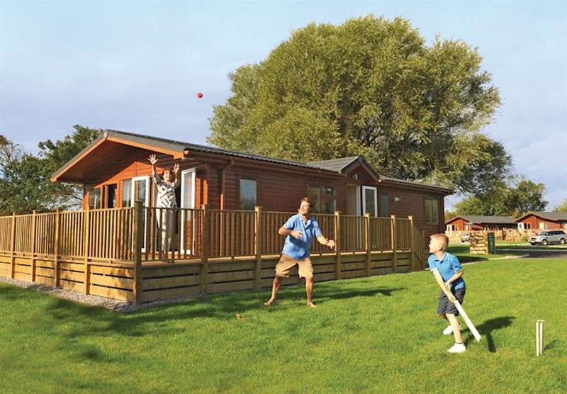The SM 3 Bed Platinum Lodge at Sandy Meadows in Burnham-on-Sea, Somerset