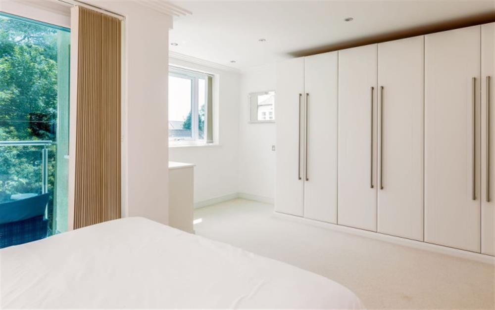 This is a bedroom at Sandy Retreat in Poole