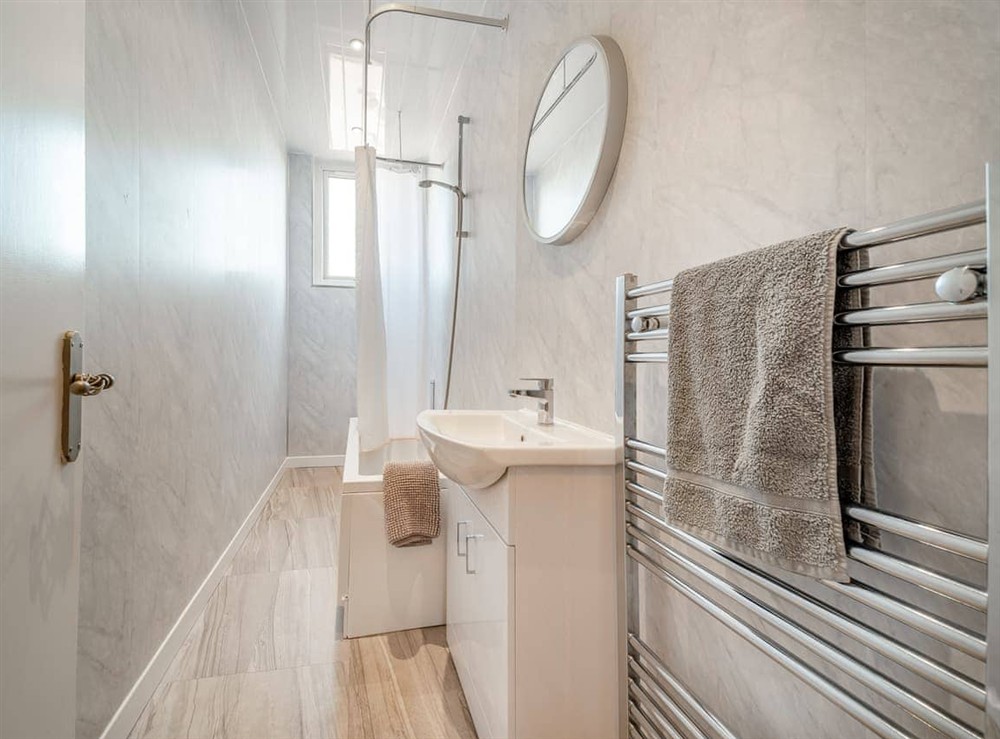 Bathroom at Sandy Retreat in Troon, Ayrshire