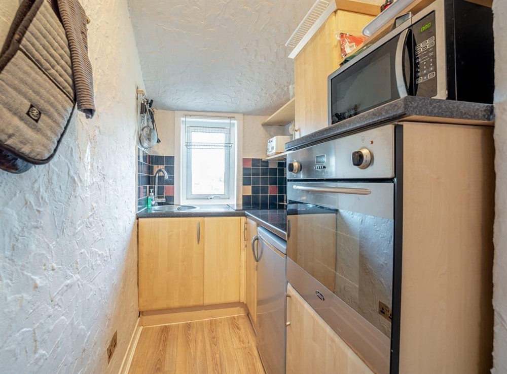 Kitchen at Sandy Retreat in Troon, Ayrshire
