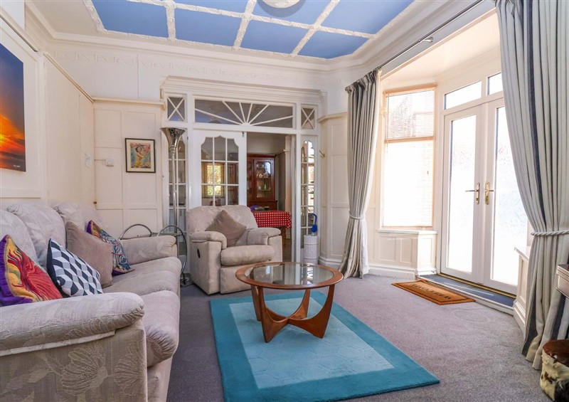 The living area at Sandy Shore, Bridlington