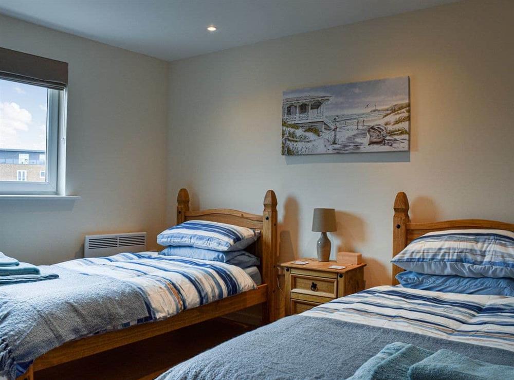 Twin bedroom at Sandy Shores in Llanelli, Carmarthenshire, Dyfed