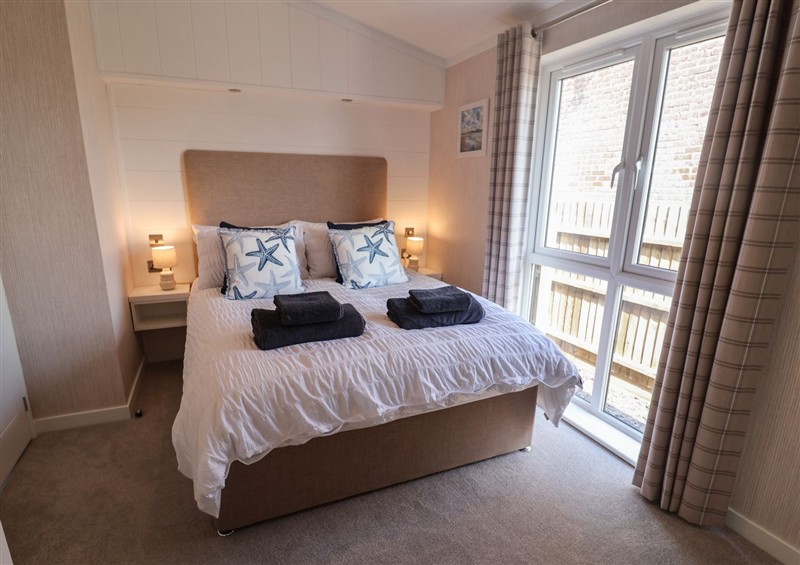 One of the 2 bedrooms at Sandy Snug, Bacton