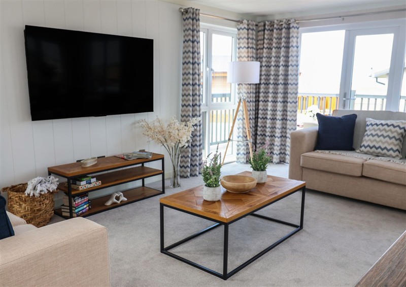 Relax in the living area at Sandy Snug, Bacton