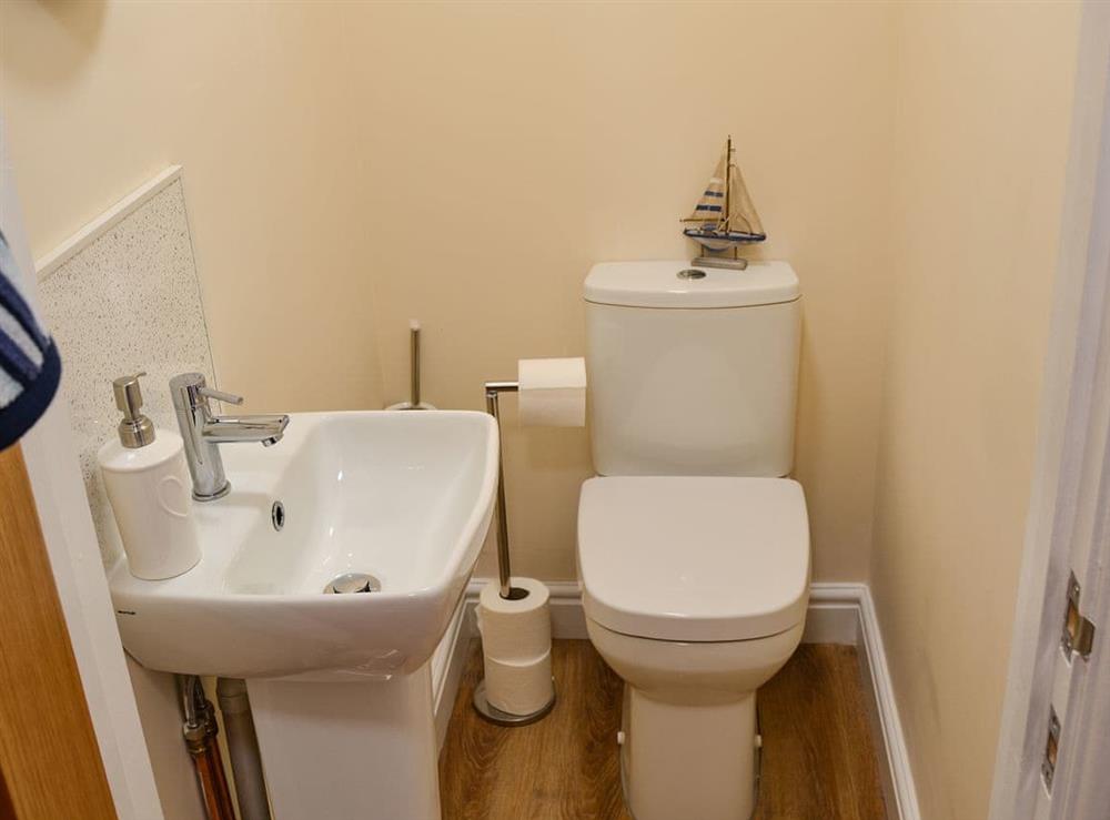 Toilet at Sandy Toes in Mundesley, near North Walsham, Norfolk