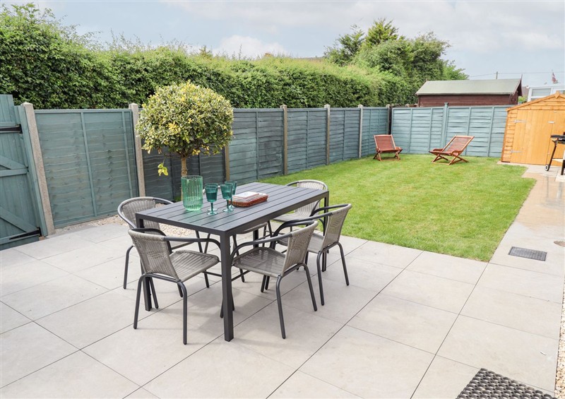 Enjoy the garden at Sandy Toes, Sutton-On-Sea