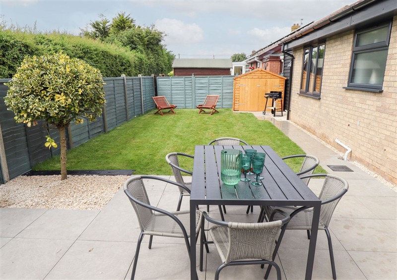 The garden at Sandy Toes, Sutton-On-Sea