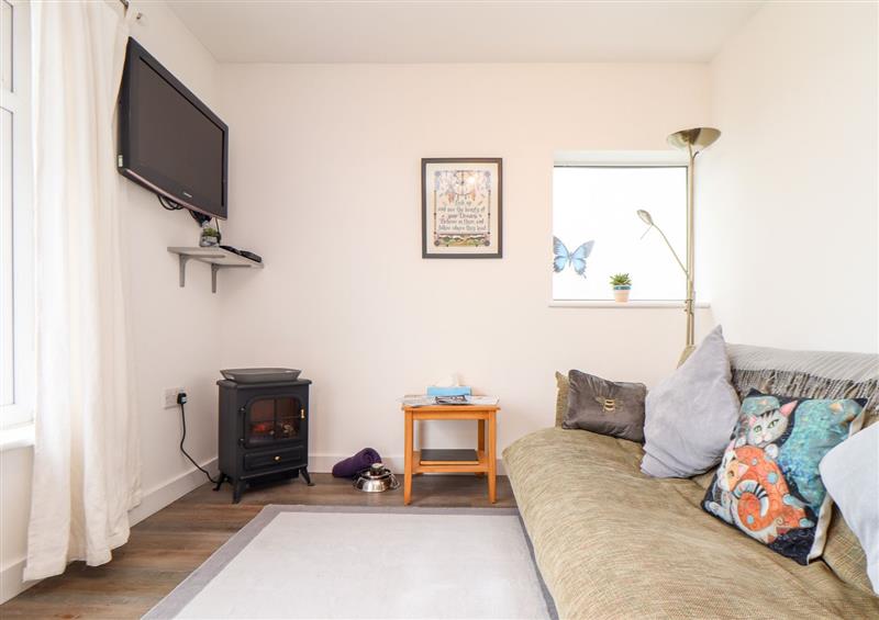 Enjoy the living room at Sandyfeet, Roskear Croft near Camborne