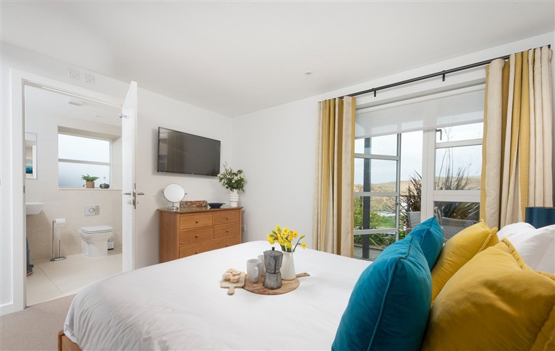 A bedroom in Sandyford at Sandyford, Cornwall