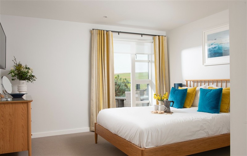 Bedroom at Sandyford, Cornwall