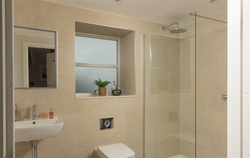 The bathroom at Sandyford, Cornwall