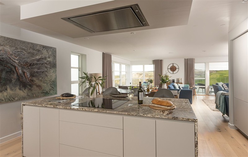 This is the kitchen (photo 2) at Sandyford, Cornwall